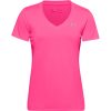 Womens Tech V-Neck Twist Short-Sleeve T-Shirt