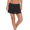 Women's Standard Lambada Solid Mesh Swimsuit Cover Up Skirt