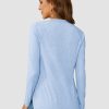 Long Sleeve Shirts for Women Fall Outfit 2025 Fashion Casual T Shirt Round Neck Basic Loose Tunic Tops