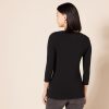 Women's Regular-Fit 3/4 Sleeve V-Neck T-Shirt (Available in Plus Size), Multipacks