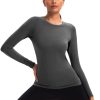 5 Pack Women's Compression Shirt Long Sleeve Workout Tops Athletic Baselayer Quick Dry Gym Yoga Running T-Shirt