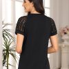Womens Summer Tops Spring Shirts Trendy Vacation Outfits Short Sleeve Business Tshirts Fashion Casual Blouses