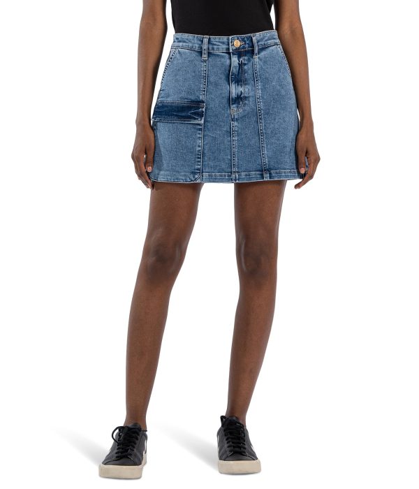 Women's Zoe Skirt Seam at Frt-Slash Slong Rt BTM Pkts