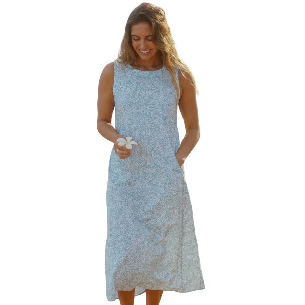 Sun Dress Long - Loose Fit Casual Wear, Fun for Beach and Travel