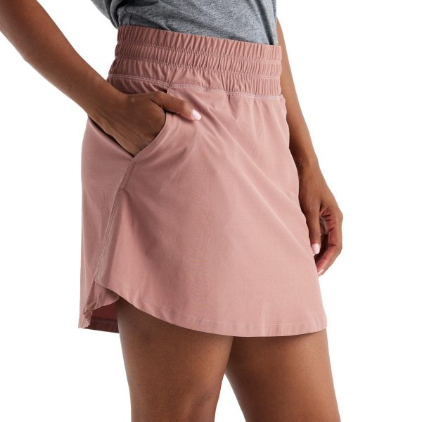 Women's Pull-On Breeze Skirt - UPF 50+ Sun Protection Casual Skirt for Women - Athletic, Travel, Golf