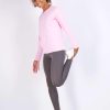 4 Pack: Women's Dry-Fit Tech Stretch Long-Sleeve Athletic Workout T-Shirt (Available in Plus Size)