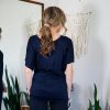 3 Pack Dolman Sleeve Tunic Dressy Business Casual Tops for Women Short Sleeve Shirts Work Outfits Travel Clothes